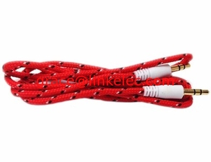 Китай 3.5mm Nylon Braided Aux Cable worldwide use поставщик