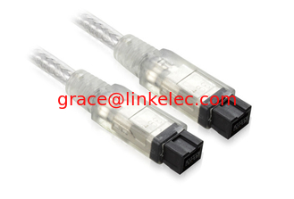 Китай Chinese supplier Firewire 800 IEEE 1394B 9 Pin to 9 Pin Cable Lead 3m поставщик