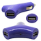 Y shape style Dual USB 2port Car Charger Adapter for The New iPad 3 2 iPhone 5 Blue поставщик