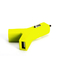 Cigarette lighter socket car charger stylish YShape style charger3.1A dual USB2port yellow поставщик