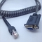 7ftCoiledMotorola Symbol cable RS232 Cable For use with LS1203 LS2208 And LS4208 Scanners поставщик